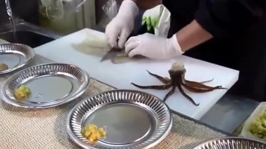 豆腐刀工，精湛切割，解锁豆腐新境界