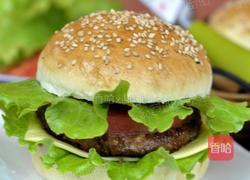 肉堡做法
