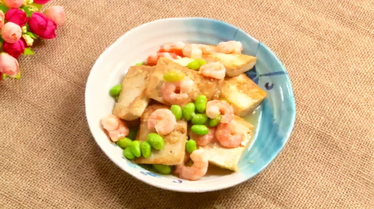 豆腐虾仁，鲜美搭配，营养满分，轻松烹饪家常美味