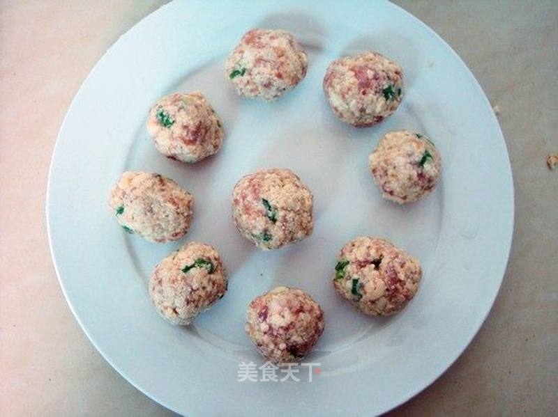 荆州瘦肉豆腐丸子的做法