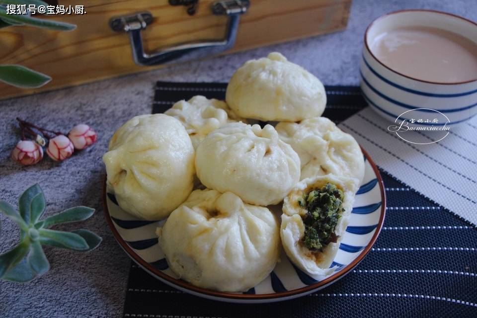 虾皮馅包子，家常美味，营养满分的小食制作攻略