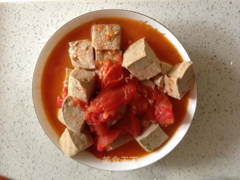番茄煎烧豆腐的做法