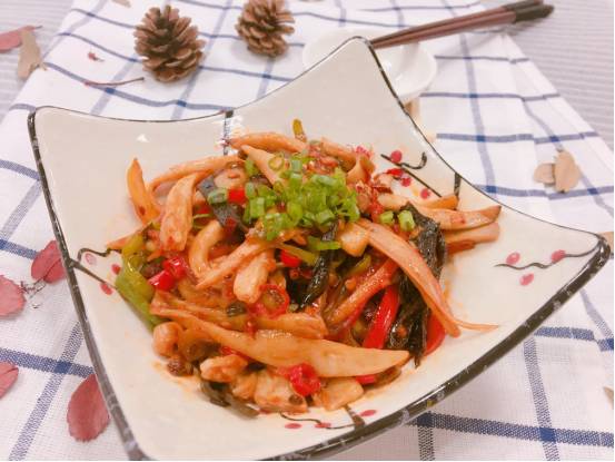 吕小厨的鱼香杏鲍菇做法