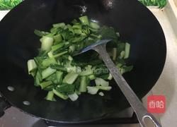 豆腐青菜炒丸子的做法