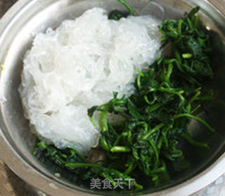 菠菜粉丝鸡蛋汤临沂做法