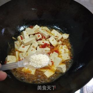 葛根粉炖豆腐的做法