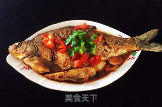 红烧鳊鱼豆腐，家常美食中的鲜美佳肴