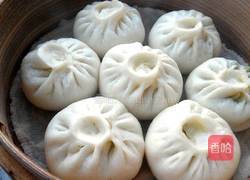菜心鸡蛋包子做法