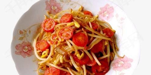 鱿鱼豆芽煎豆腐，海鲜与豆芽的鲜美碰撞