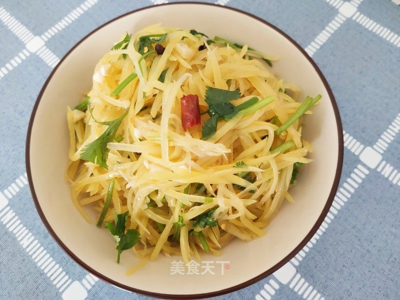 酸辣土豆丝 做法