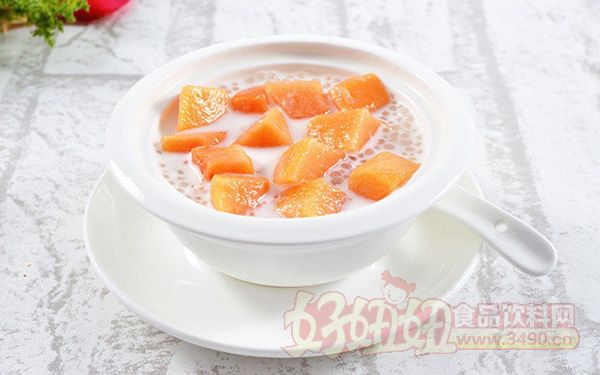 芋头木瓜西米露汤的做法