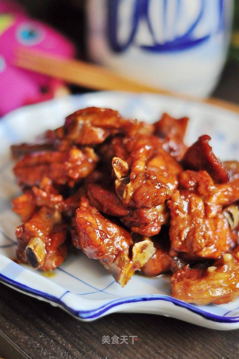 爆炒鱿鱼糖醋排骨的做法