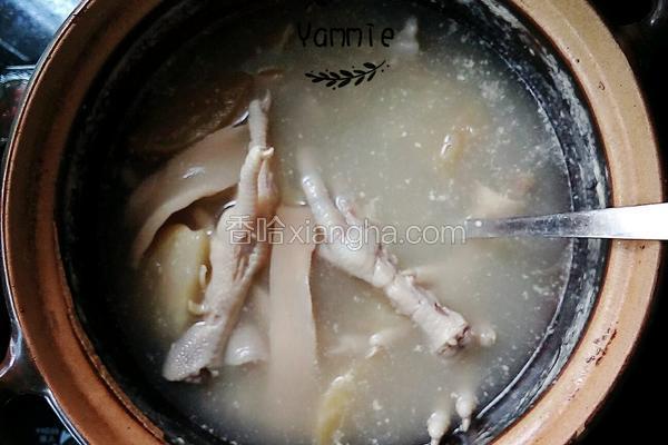春天鸡脚汤的做法大全
