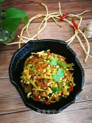 冻过魔芋豆腐的家常做法