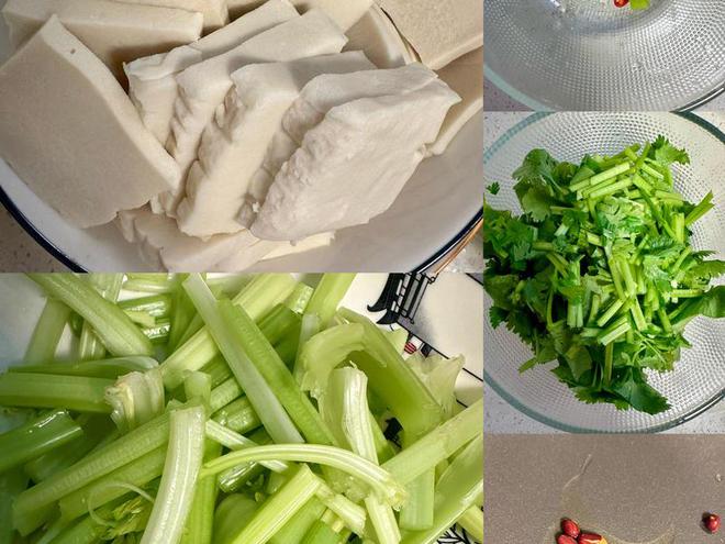 香芹千叶豆腐，美味素食新体验，营养健康双丰收