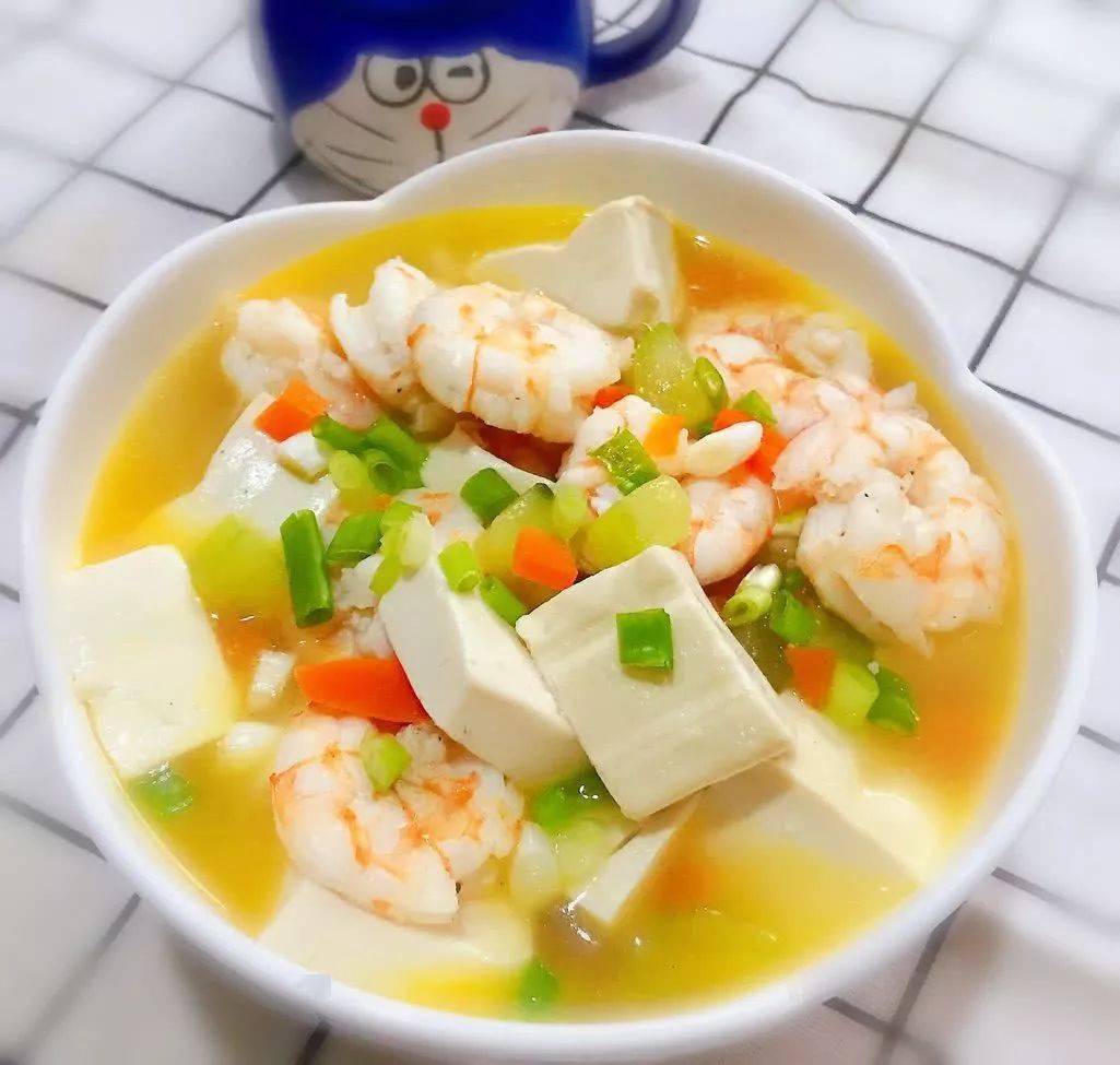 虾仁豆腐炖冬瓜，鲜美滋补的夏日佳肴