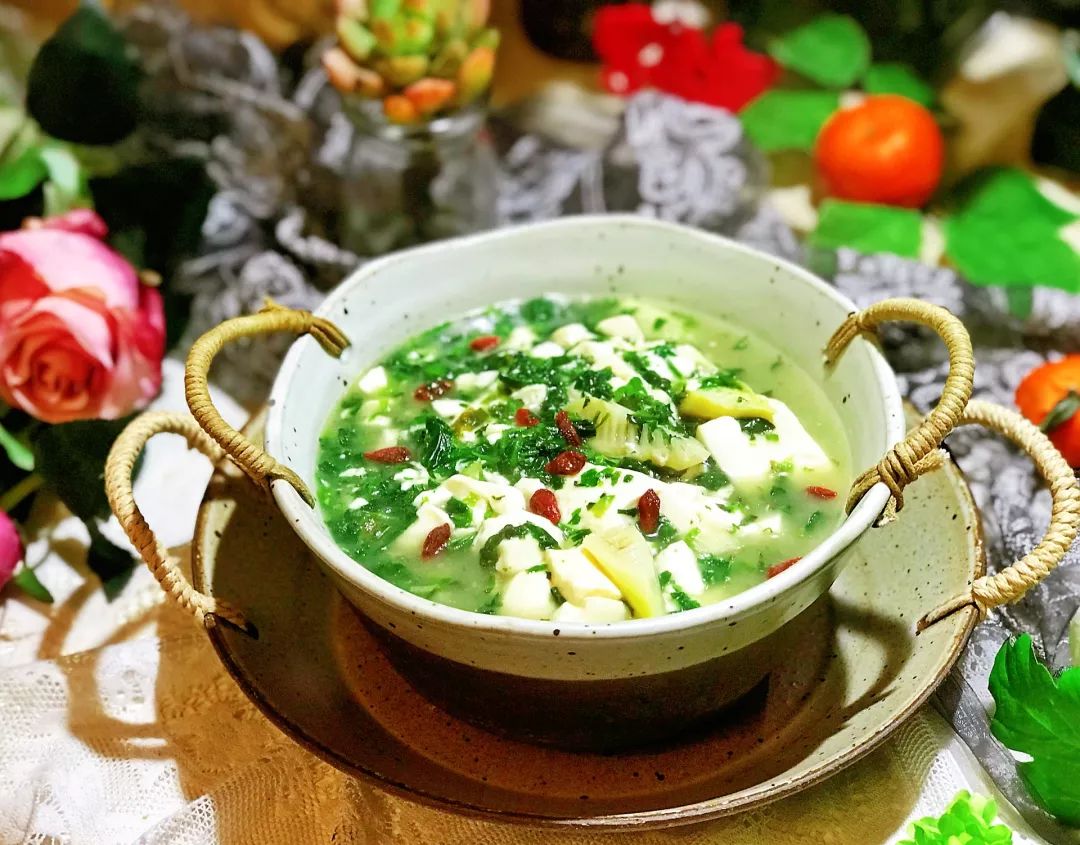 春日美味，荠菜春笋豆腐羹的制作与养生功效