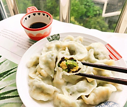 黄瓜鲜虾馅饺子，鲜美口感，营养满分，家常美食新选择