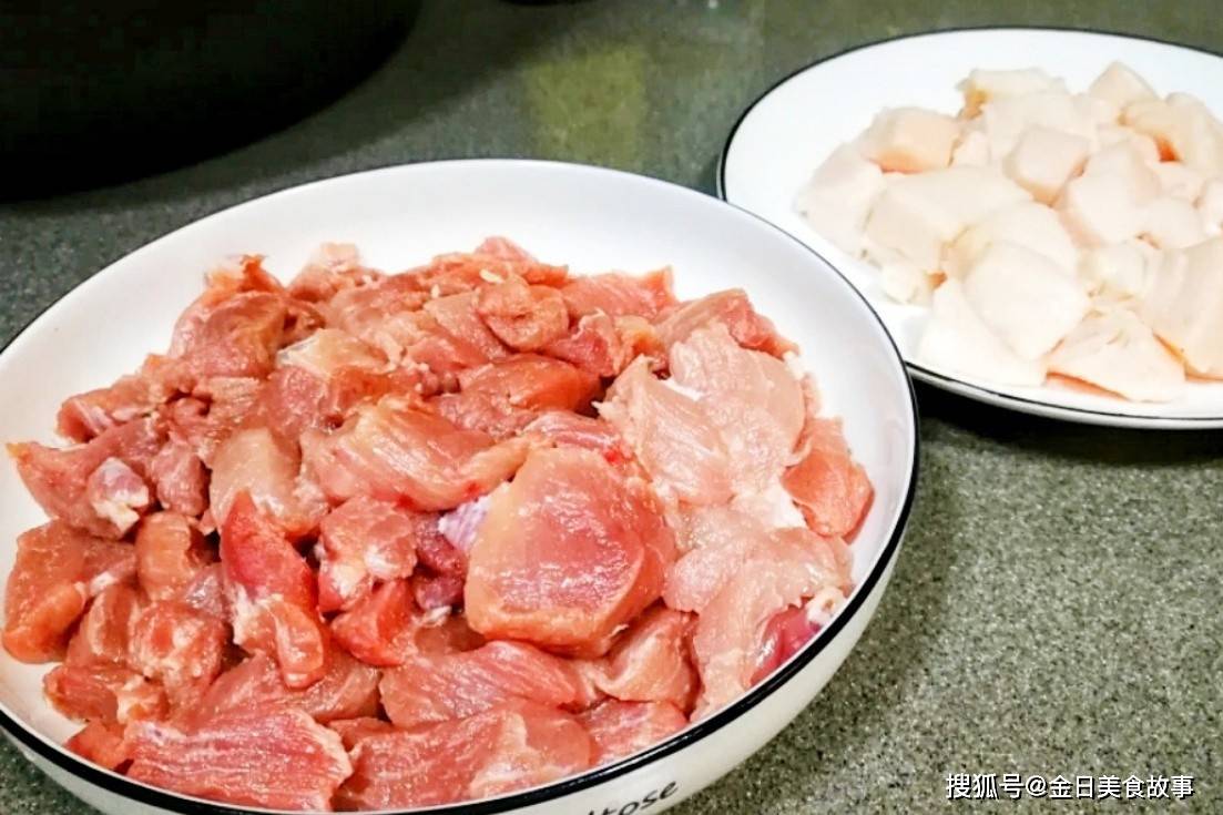 猪肉豆腐香肠的做法