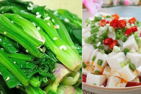 菠菜豆腐沙拉，清爽美味，营养满分！
