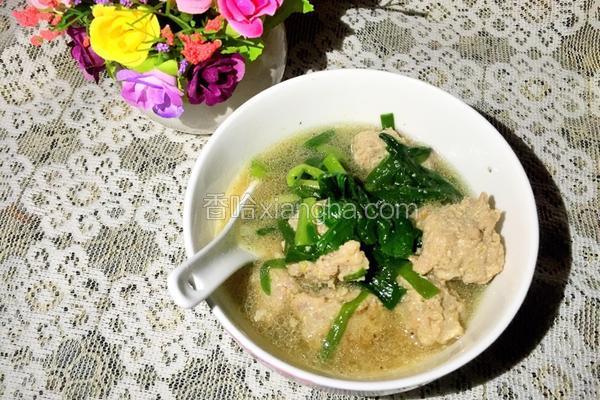 猪肉鱼丸汤的做法
