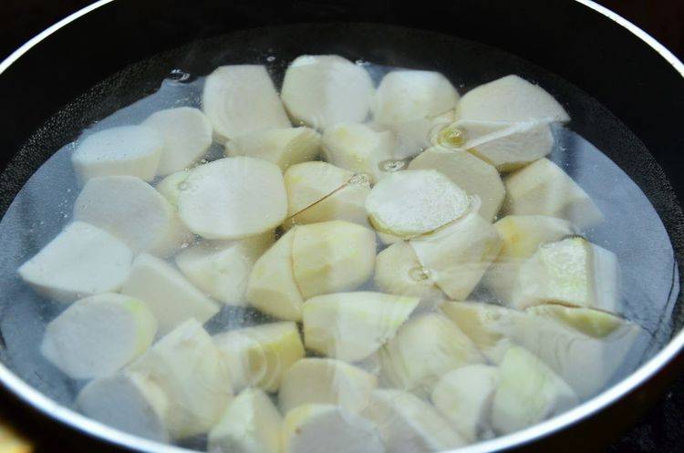 芋荷炒豆腐，家常美味，营养满分，简单易学！