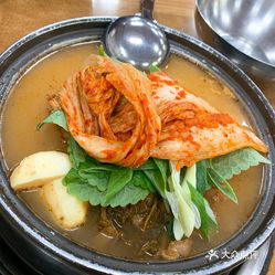 脊骨泡菜土豆汤的做法
