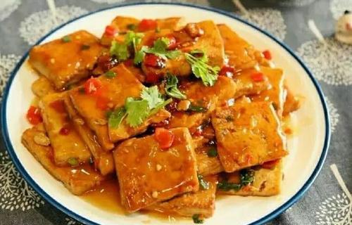家常闷香脆豆腐，外酥里嫩，美味又养生