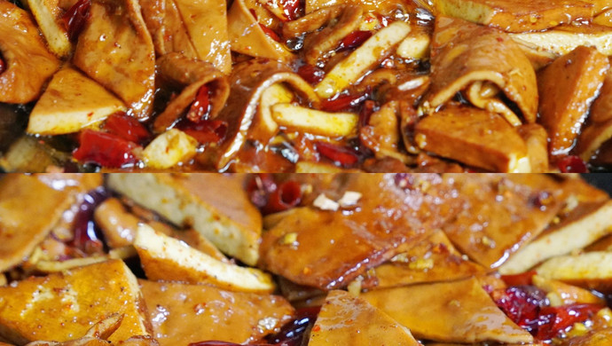 豆腐干蒸辣酱，家常美食的绝妙搭配