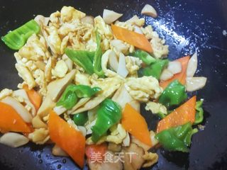 素炒鸡蛋杏鲍菇做法大全