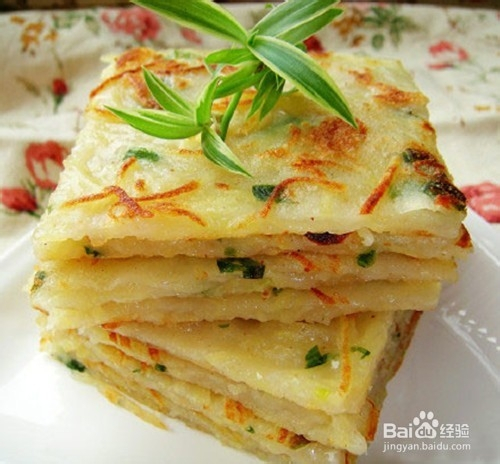 红薯豆腐饼，营养美味，家常小吃的升级之作