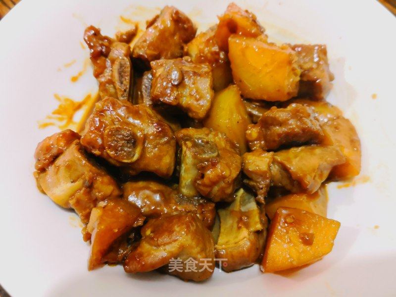 虾排骨土豆煲的做法视频