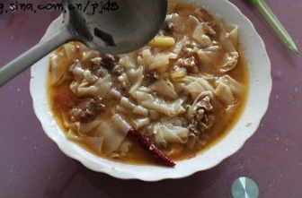面须瘩汤的做法