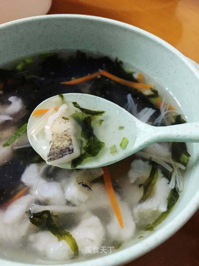 豆腐鱼炒紫菜的做法