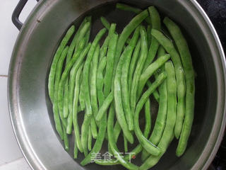 扁芸豆炒肉，家常美味，营养满分