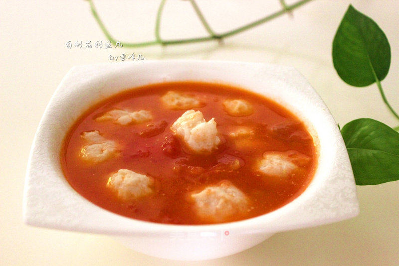 番茄鱼丸豆腐，鲜美汤品，温暖你的每一根味蕾