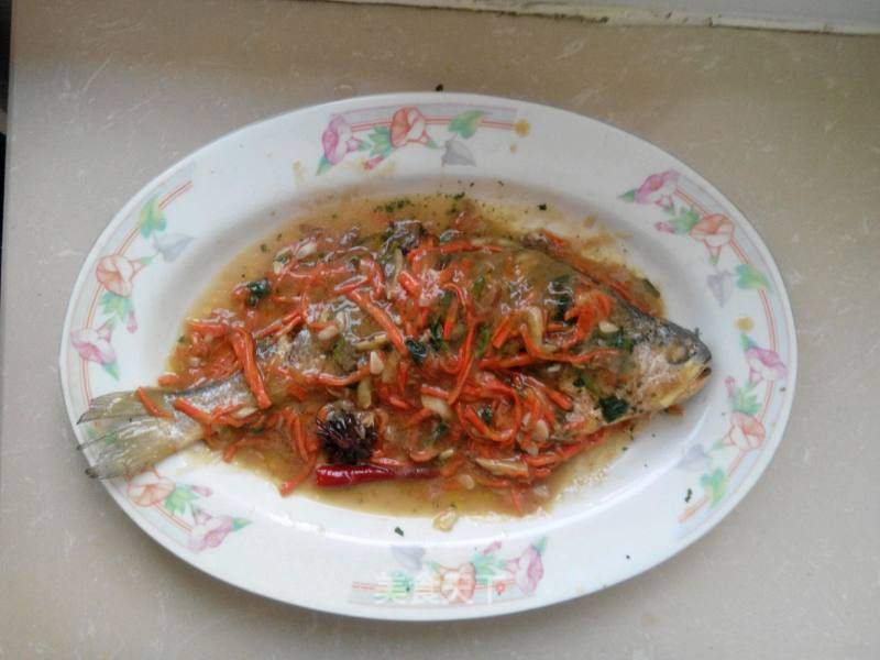 炖黄鱼豆腐白菜，鲜美滋补的家常美食