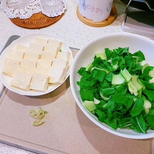 豆腐油菜，营养满分的家常美味，简单做法大揭秘！