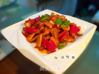 花式豆腐炒肉，家常美食的创意升级