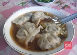 酸汤猪肉水饺的做法