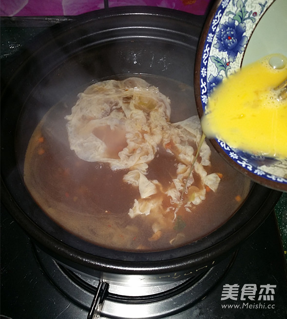 牛肉酸辣汤的做法