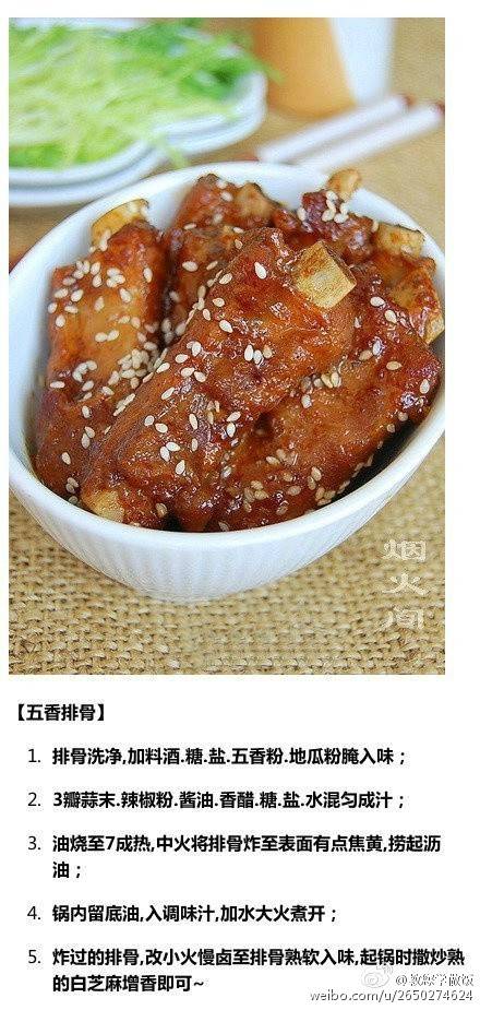各种不同排骨的做法