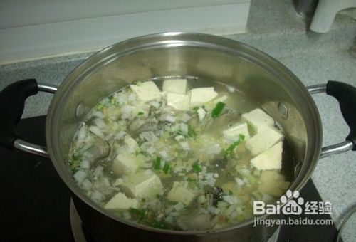 家常海鲜豆腐汤的做法