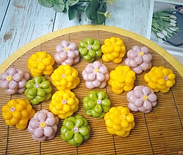 蝴蝶花馒头，色彩斑斓的美味与健康