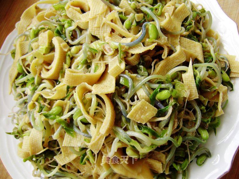 豆腐丝粉条丸子的美味融合，家常菜新境界