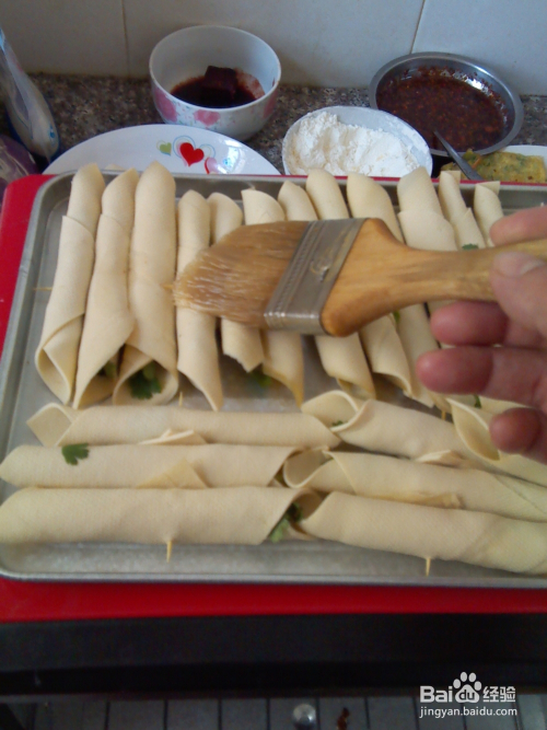 豆腐卷纤的做法
