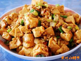 鸡腿肉沫豆腐，美味与营养的完美融合