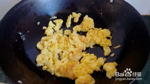 简单鸡蛋和葱的做法