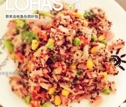 金枪鱼炒饭的做法