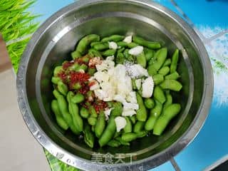 凉拌毛豆米做法